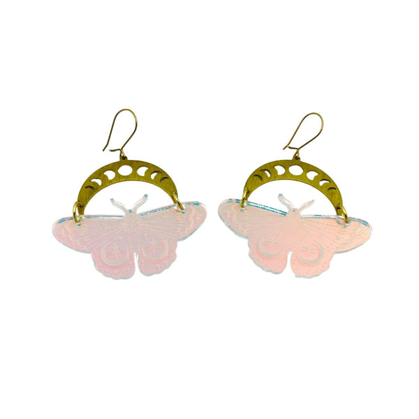 Mystical Butterfly Earrings - Iridescent