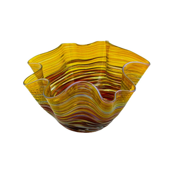 Small Wavy Bowl - Sunburn