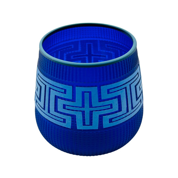 Tlingit Berry Basket: Cobalt/Blue