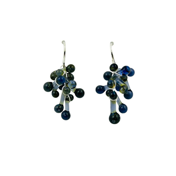 Rossetti Cluster Earrings - Violet