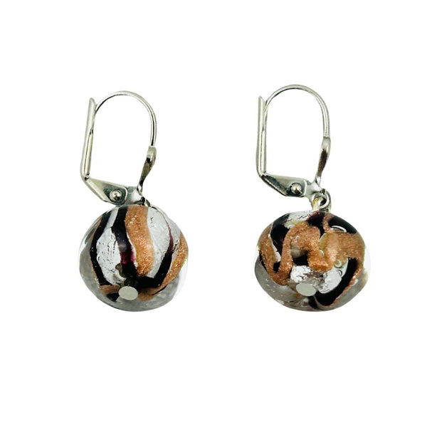 Large FW Round Earrings
