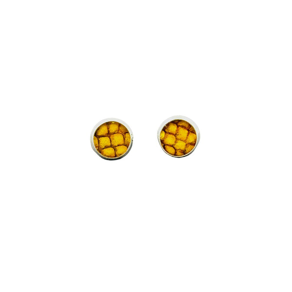 Small Stud Earrings - Golden Summer