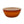 Load image into Gallery viewer, Wide Mouth Double Overlay Bowl orange/tan
