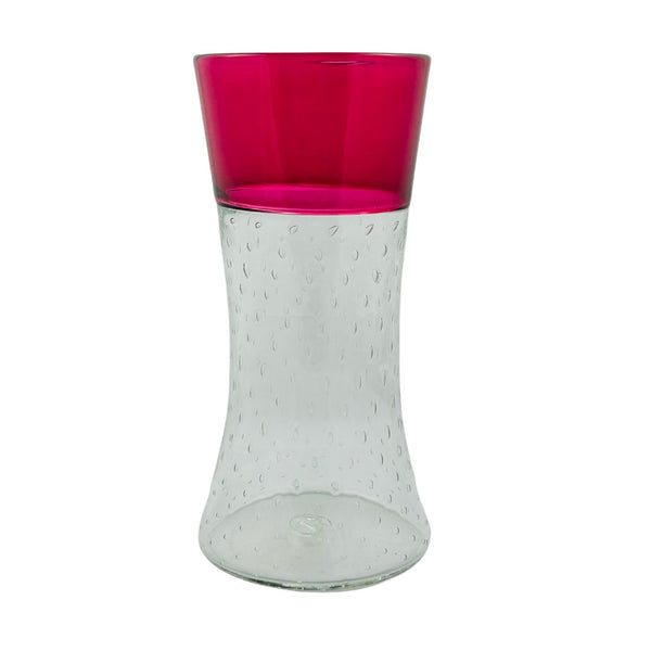 Wide Mouth Pineapple Vase - Pink