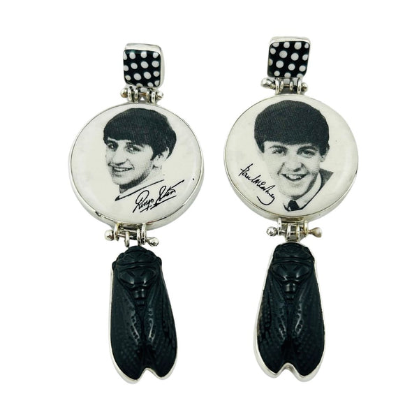 Beatles, Beetles Earrings