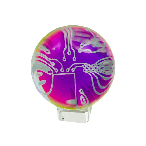 Aural Striated Tech Orb