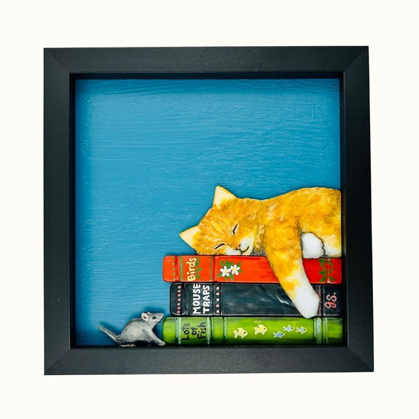 Shadow Box - Cat & Mouse