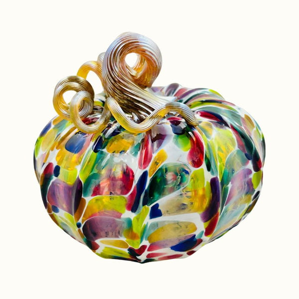 Classic Pumpkin - Jewel Over White