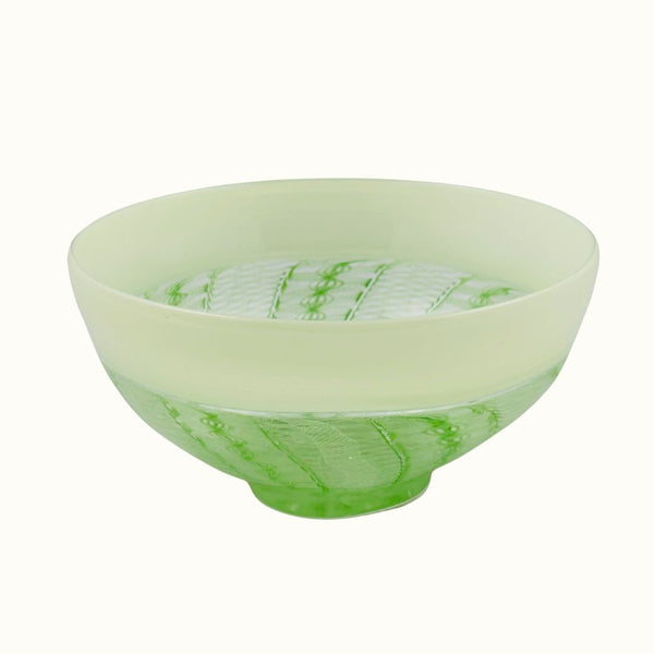 Zanfrico Encalmo Bowl - Green/Ivory