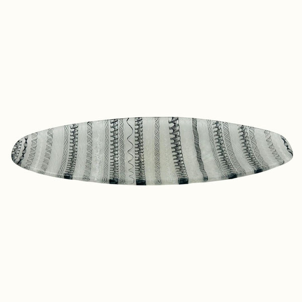 Zanfirico Canoe - Black/White