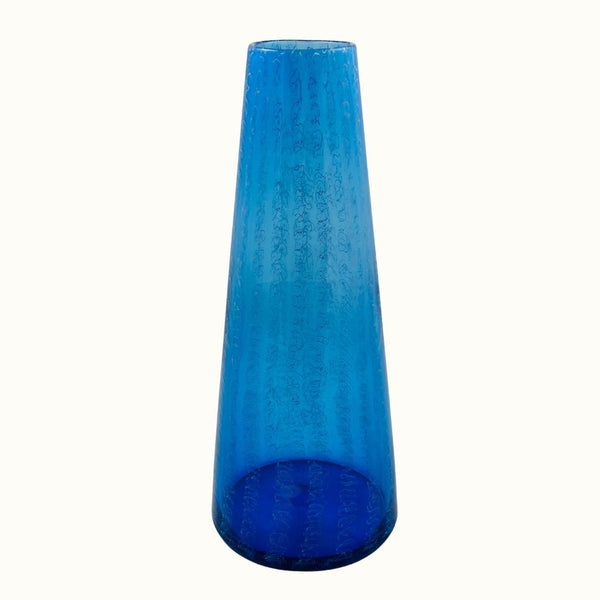 Blue Cane Vase - Doodles