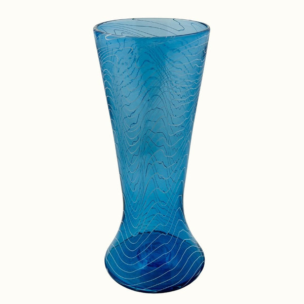 Blue Cane Vase - Pure Shores