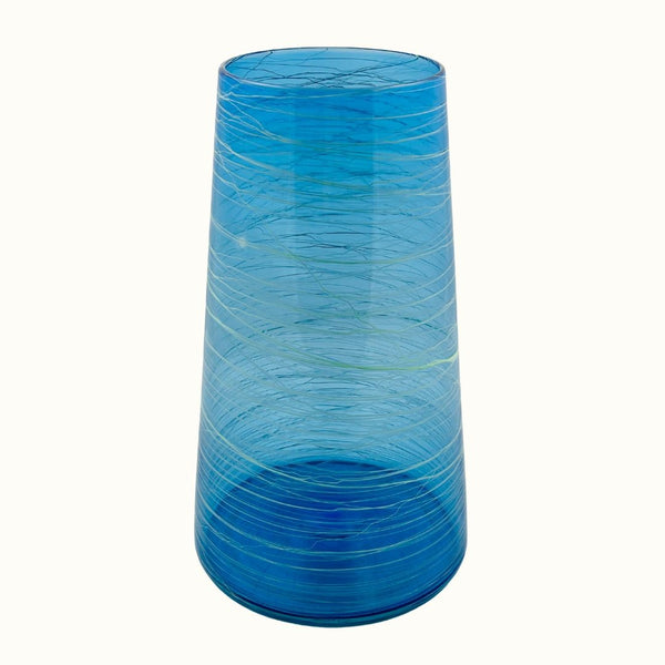 Blue Cane Vase - Quake