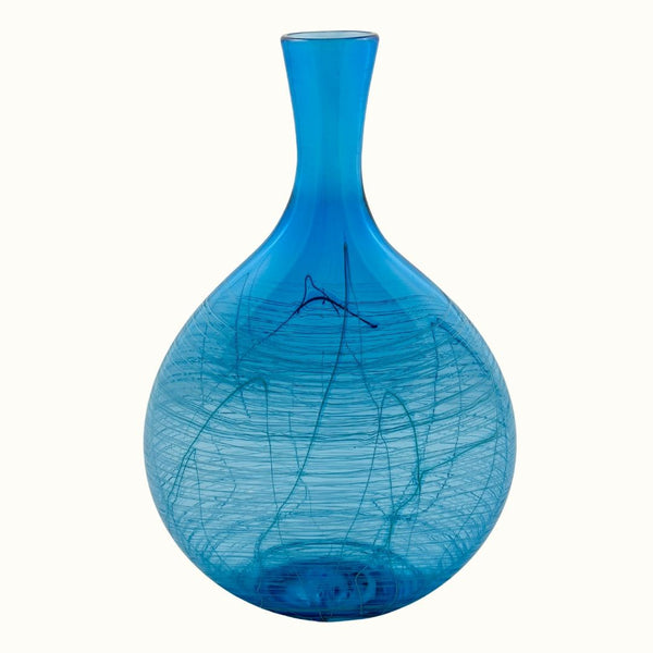 Blue Cane Vase - Scribble