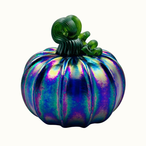 Valentine Fumed Pumpkin - Blueberry Glaze