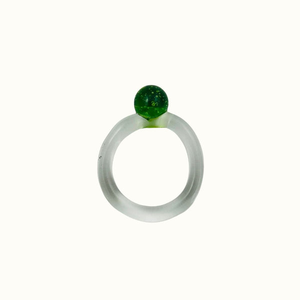 Gumdrop Ring - Green Apple