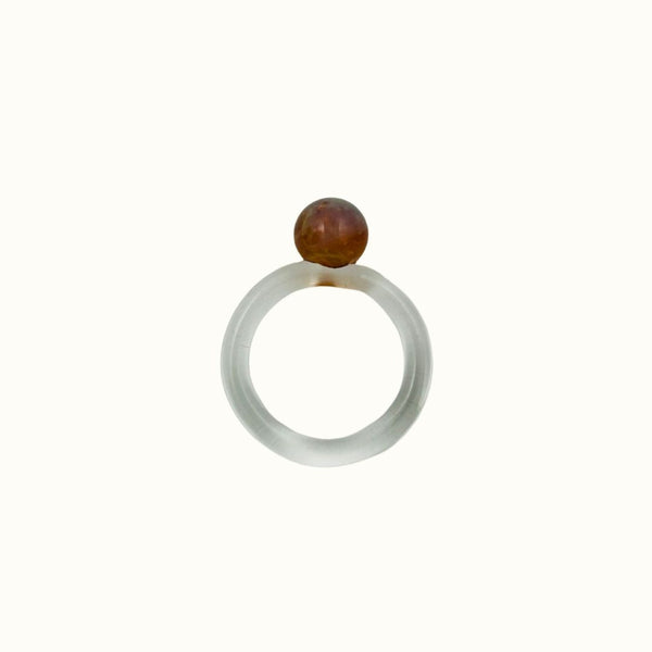 Gumdrop Ring - Apricot