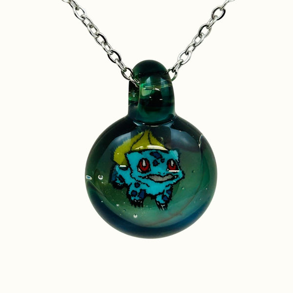 Awkward² Necklace - Grass Creature