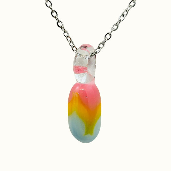 Awkward² Necklace - Pansexual Bar