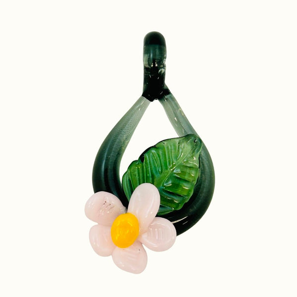 Awkward² Pendant - Blush Pink Flower