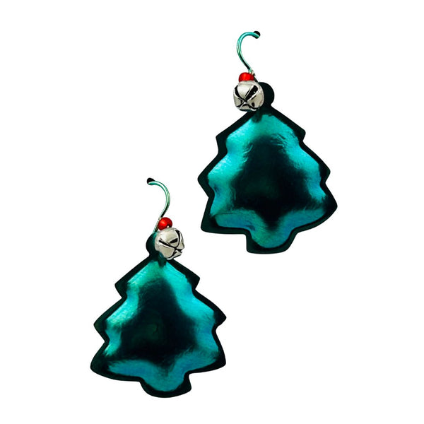 Niobium Earrings - Evergreen Tree