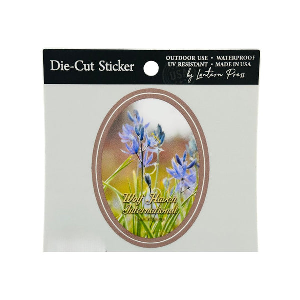 Die Cut Vinyl Prairie Sticker - Camas