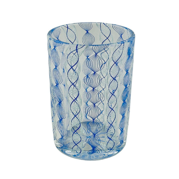 Whiskey Glass - Curvy Cobalt