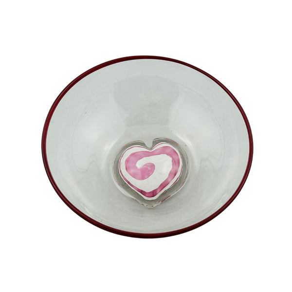 Heart of Glass Bowl - Frosting