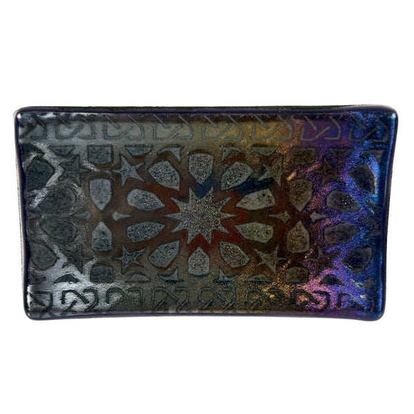 Small Tray - Purple Dichroic Jamboree