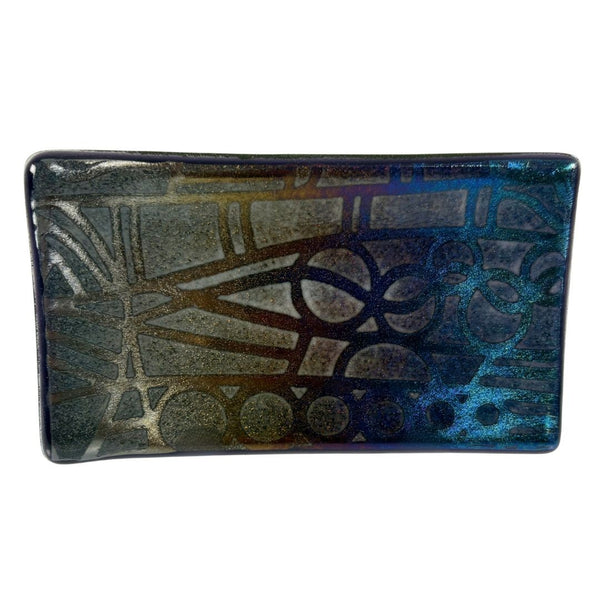 Small Tray - Purple Dichroic Highway