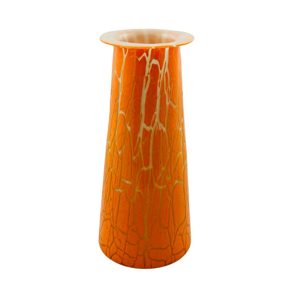 Crackle Vase - Dreamsicle