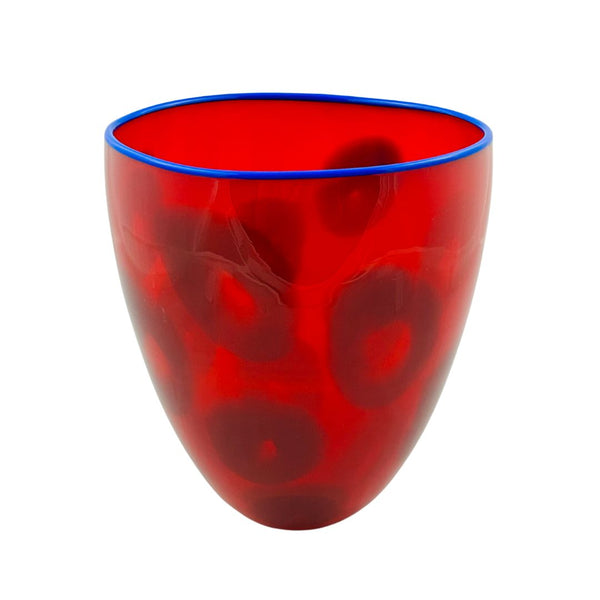 "O" Vase - Strawberry