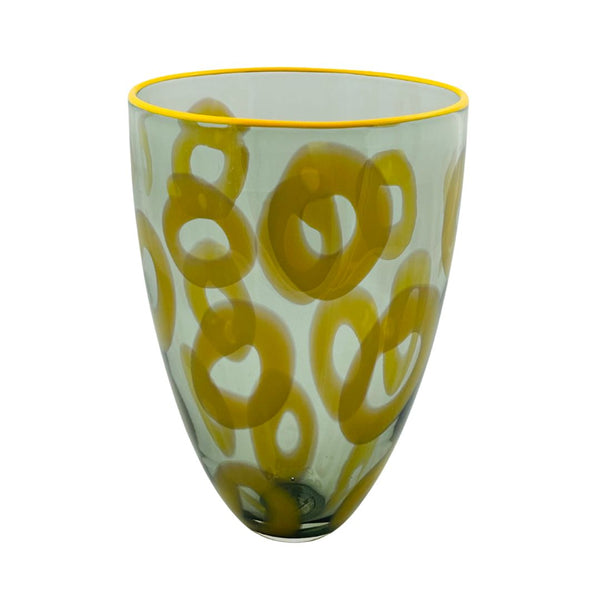 "O" Vase - Sliced Pineapple