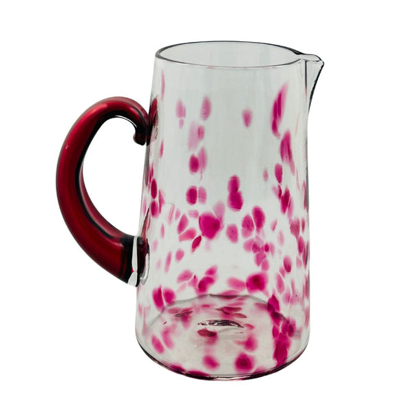 Frit Pitcher - Pomegranate