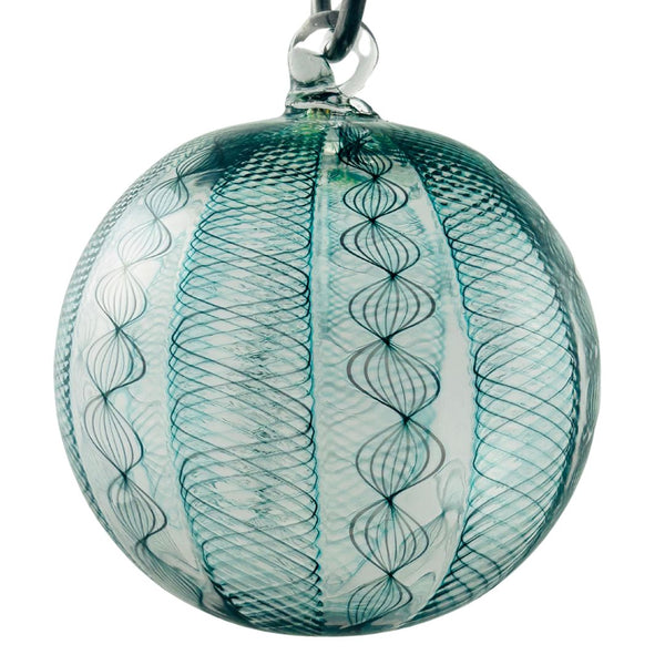 Chris Schuelke Cane Ornament - Blue Velvet