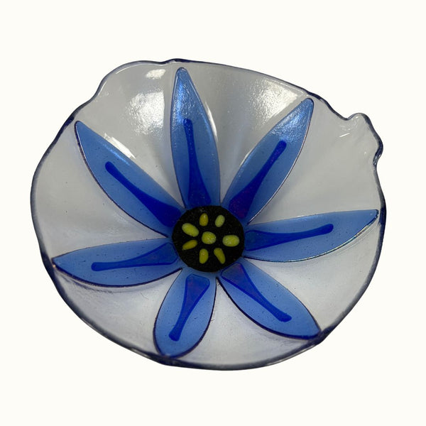 Organic Flower Bowl - Blue