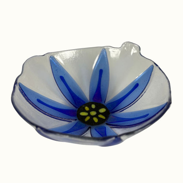 Organic Flower Bowl - Blue