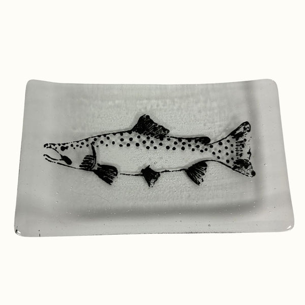 Small Tray - Clear Salmon