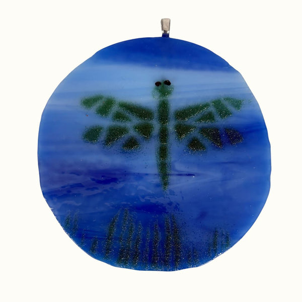 Fused Ornament - Dragonfly