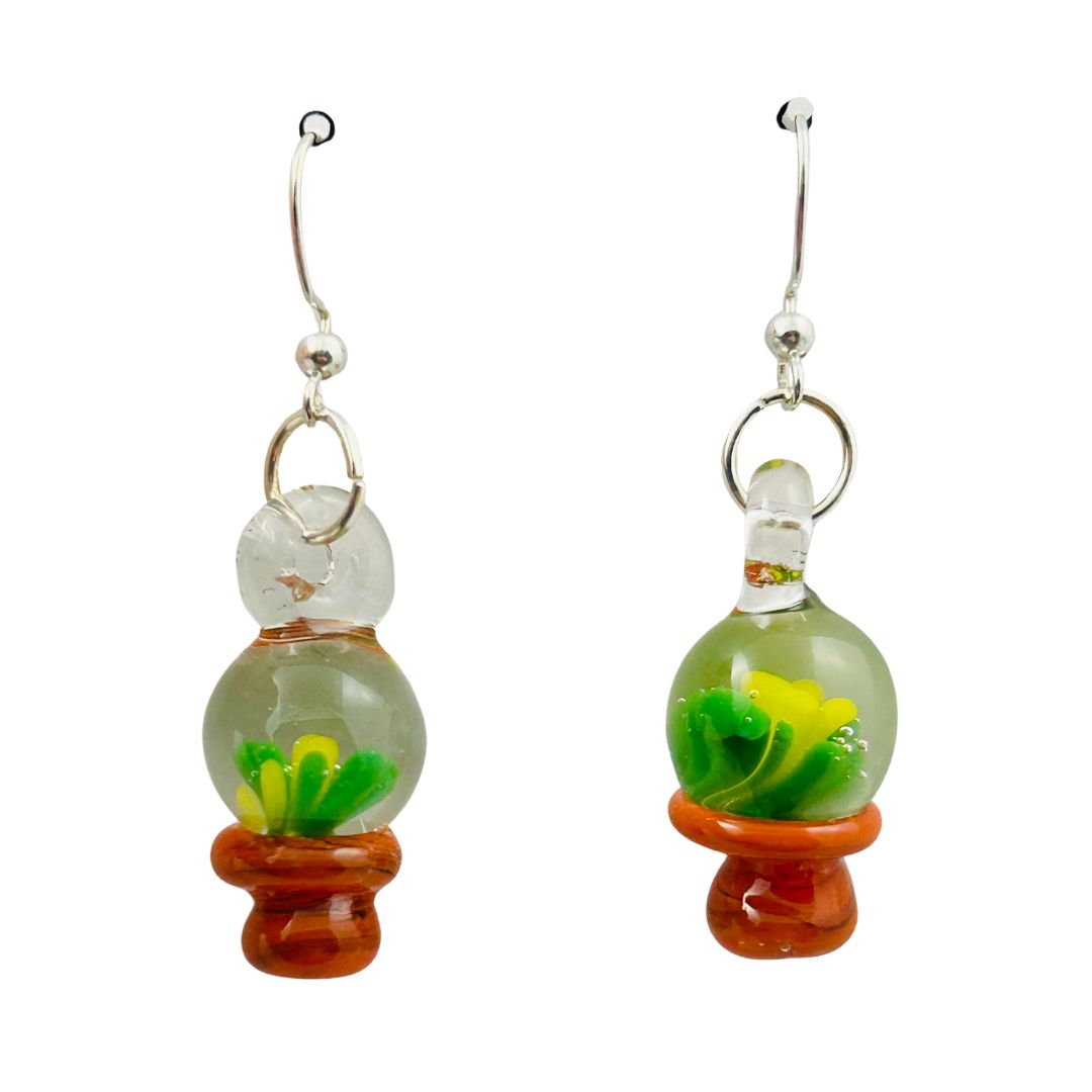 Awkward² Earrings - Houseplant