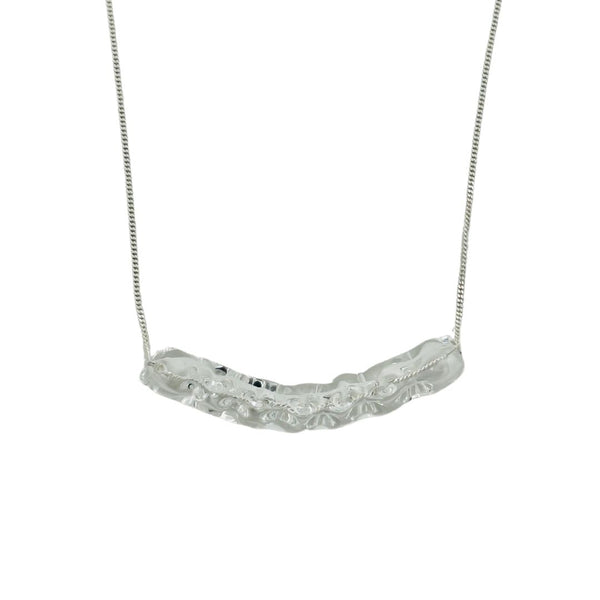 16" Channel Tube Necklace