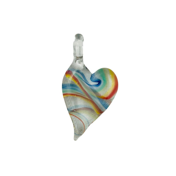 Rainbow Heart Pendant 01