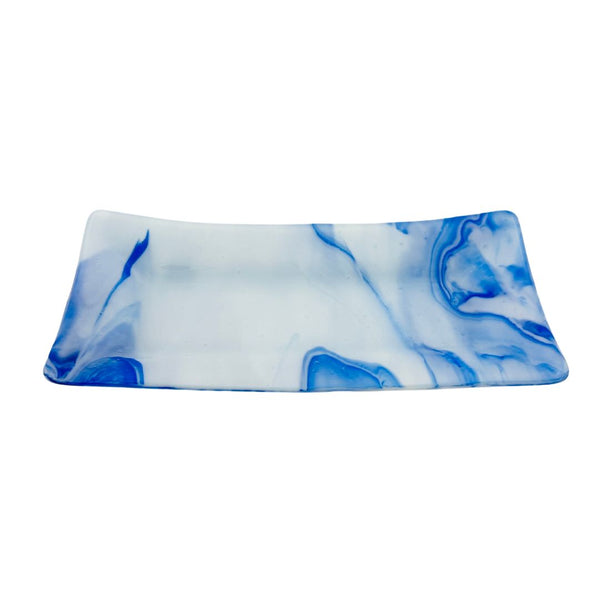 Bungalow Channel Plate - Marbled Clouds