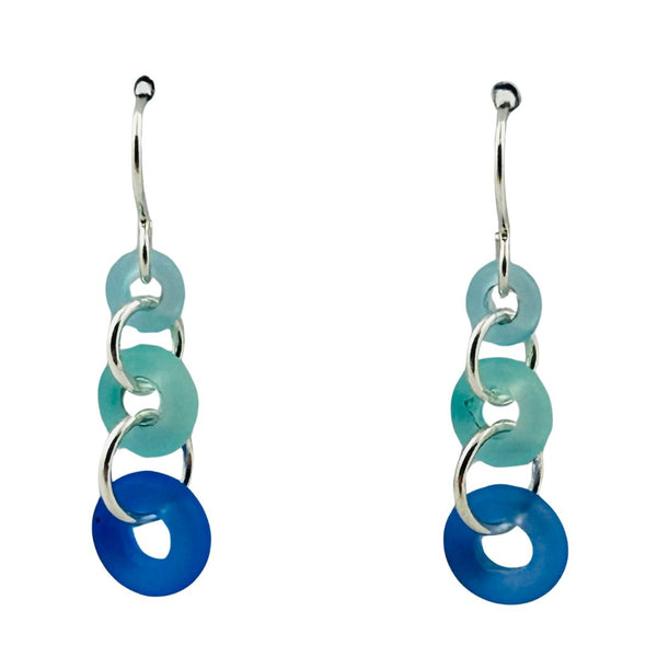 Triad Earrings - Aquatic Life