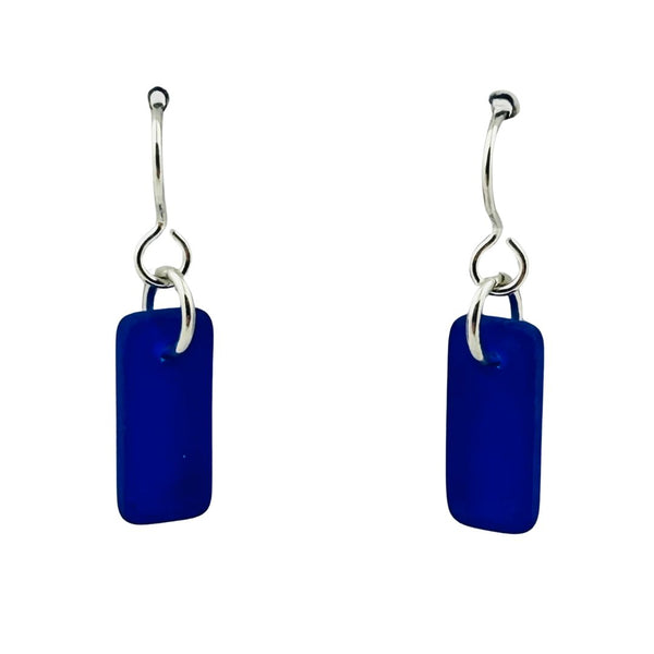 Aura Earrings - Cobalt