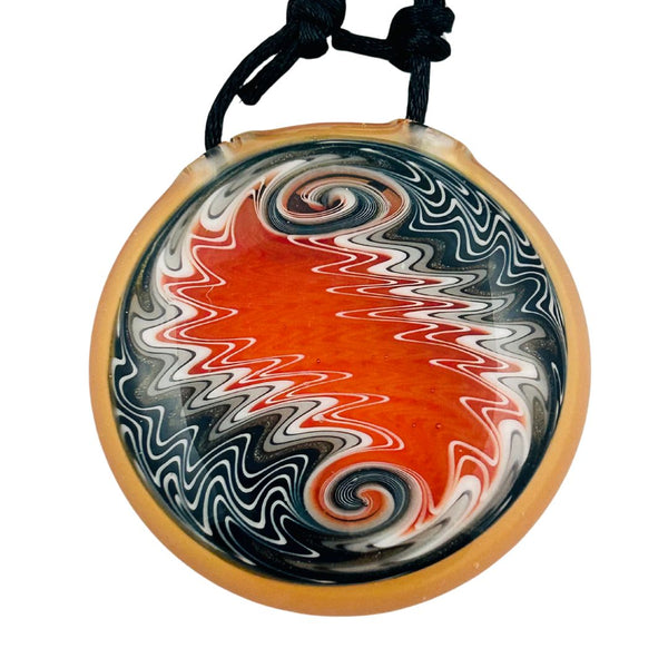 Hollow Wig Wag Pendant - Dragon's Breath