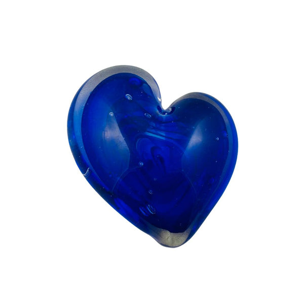 Heart Paperweight - Cobalt Love