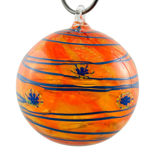 Chris Schuelke Millefiori Ornament - Kumquat