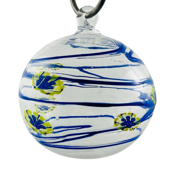 Chris Schuelke Millefiori Ornament - Ice Cold Heart