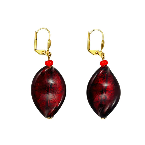 2 Drop FW Leaf Earrings